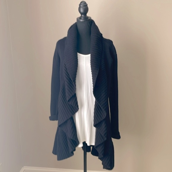 Long black sweater by INC size small - Picture 2 of 5